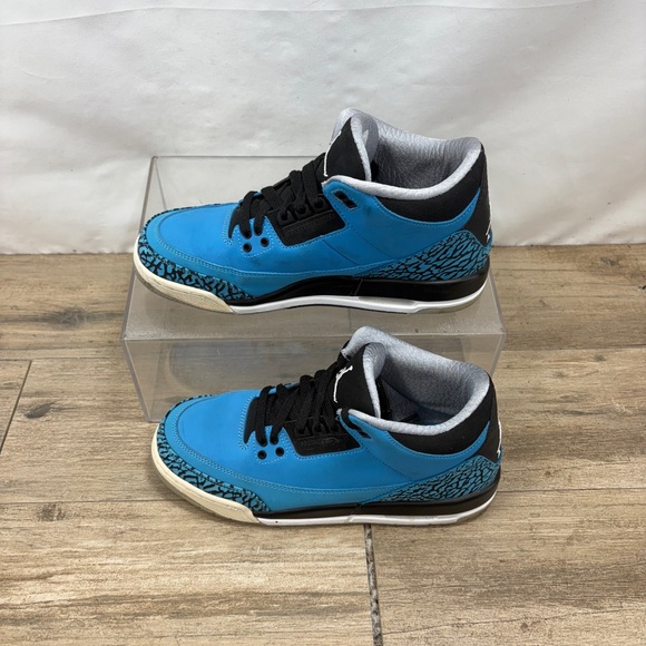Nike Air Jordan 3 Retro BG “Powder Blue” 2013 398614-406 7 Youth /Women’s 8.5 - Picture 5 of 10